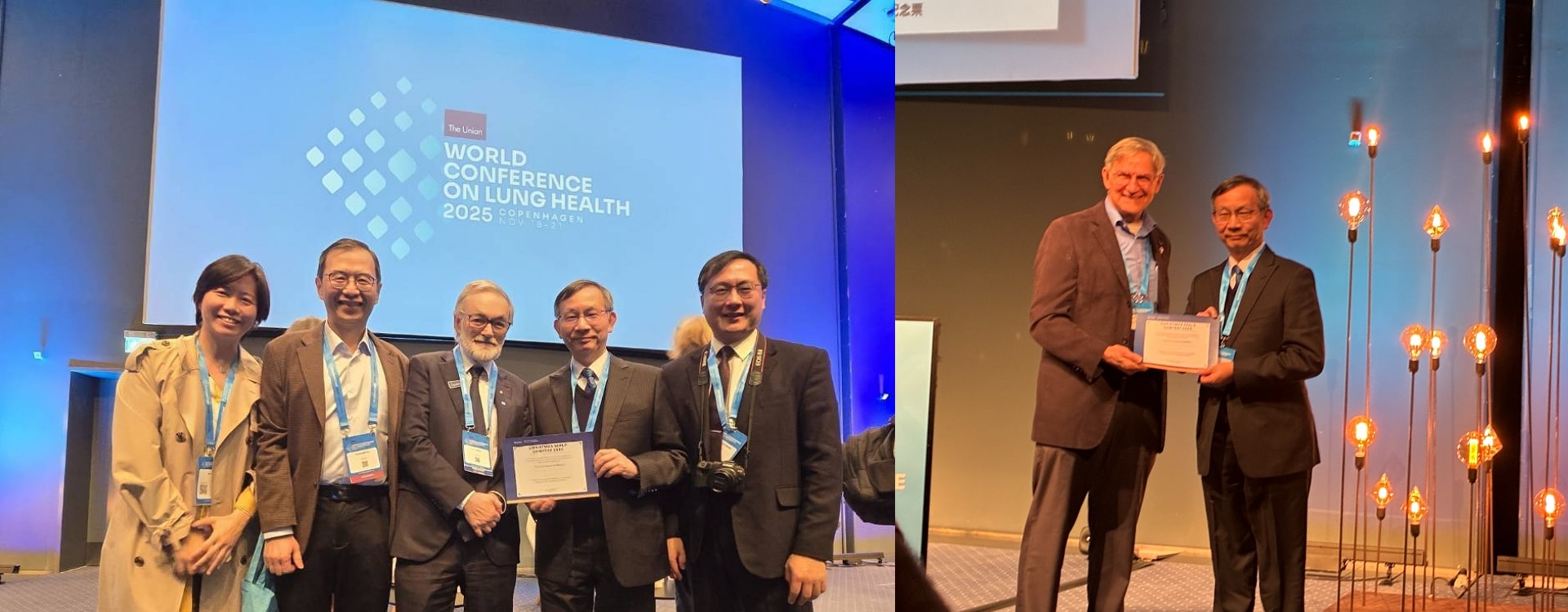 國際抗癆暨肺疾聯盟2025年世界大會線上投票競賽（榮獲第一名頒獎）